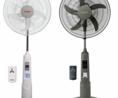 Rechargeable standing fans