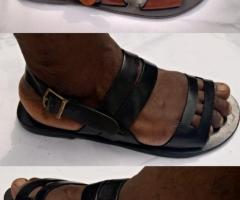 Pure leather sandals - Image 3