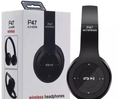 P47 HD Sound Wireless Headphones - Image 1