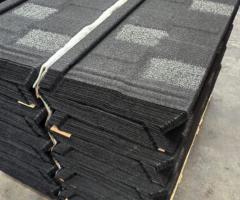 Coated roofing tiles