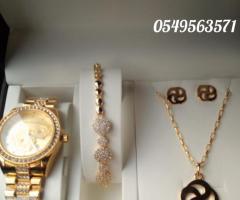 Jewelry set- necklaces, bracelets and watches - Image 2
