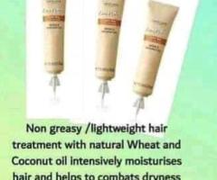 Wheat and coconut hair oil