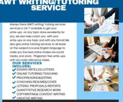 AWT WRITING AND TUTORING SERVICE