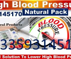 High blood pressure remedy