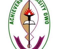 Achievers University, Owo 2023/2024 Admission List is Out (1st,2nd,3rd)