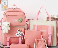 CHILDREN hot selling 5piece set Cute CaNVAS BAGS - Image 4