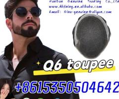 Q6 Lace Toupee Men Indian Human Hair Male Wig whatsapp+8615350504642