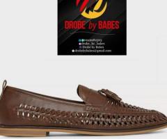 Burton 100% Leather Brown Loafers - Image 1