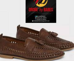 Burton 100% Leather Brown Loafers - Image 2