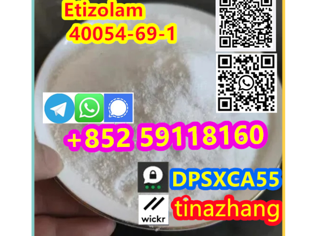 Wholesale Price Etizolam 40054-69-1 Percursor&amp; finshed +852 59118160