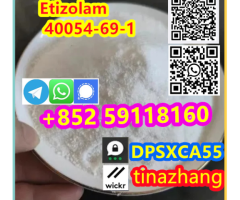 Wholesale Price Etizolam 40054-69-1 Percursor& finshed +852 59118160
