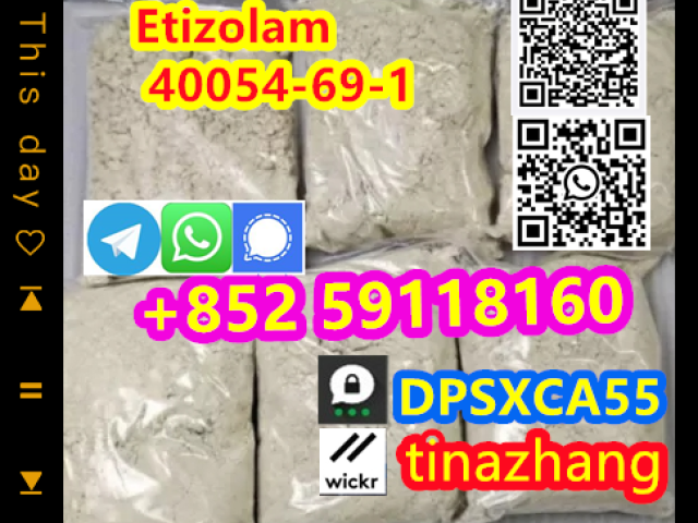 high quality, Etizolam 40054-69-1 Powder by wap:+852 59118160