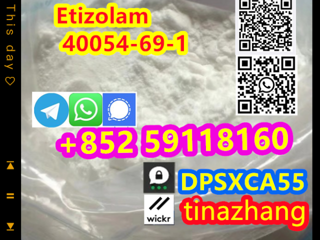safe shipping Etizolam 40054-69-1 with best price by +852 59118160