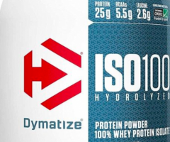 Dymatize ISO 100 Whey Protein Powder With 25g of Hydrolyzed