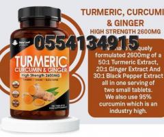 Turmeric Tablets With Black Pepper Ginger - 180tabs - Image 4