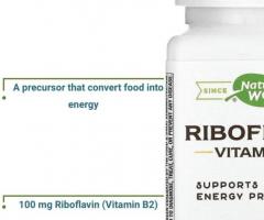 Nature's Way Riboflavin Vitamin B2, Supports Cellular Energy Production . - Image 2