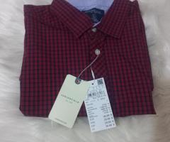 Springfield Mens Classic Fit Checked Casual Short Sleeve Shirt - Image 2