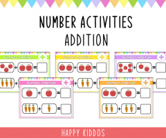 Printable number operations for preschoolers
