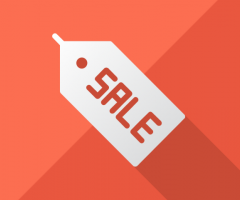 Free ecommerce sale tag icon