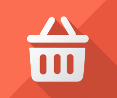 Free shopping basket icon