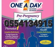 One a Day Pre Pregnancy Couple's Pack ( Him and Her )