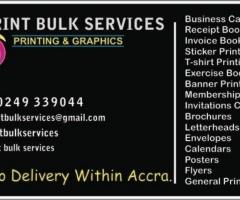 HOME OF QUALITY AND AFFORDABLE PRINTING