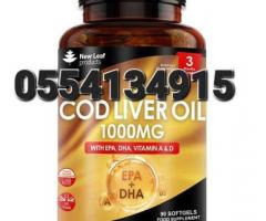 Cod Liver Softgels 1000mg, 90 Softgels - Omega 3 EPA/DHA - Image 3