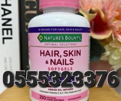 Nature’s Bounty Hair, Skin & Nails 250 Softgel - Image 1