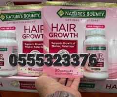 Nature’s Bounty Optimal Solutions Hair Growth 90 Capsules - Image 2