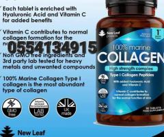 New Leaf Marine Collagen Tablets - Image 2