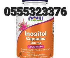 NOW Inositol 500mg Capsules - Image 1