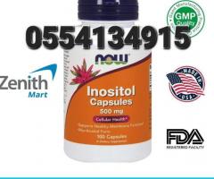 NOW Inositol 500mg Capsules - Image 4