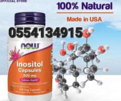 NOW Supplements Inositol Capsules 500 mg