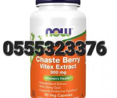 NOW Supplements Chaste Berry Vitex Extract 300 mg