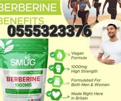 SMUG Supplements Berberine 1000mg - 100 Tablets - Image 1