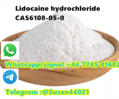 factory supply Lidocaine CAS137-58-6 Lidocaine hydrochloride CAS6108-05-0