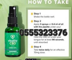 CBD Drops Spray in MCT Oil 2400 Mg Berry Flavour 30 Ml