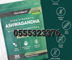 Ashwagandha High Strength 2000mg 365 Vegan Tablets